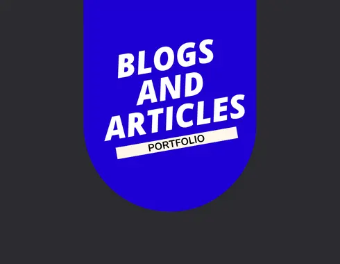 blogs and articles portfolio